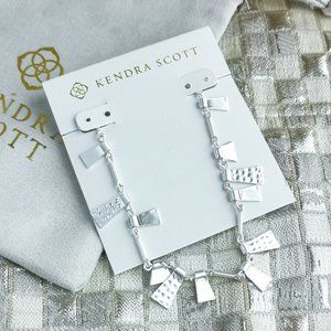 Kendra Scott Lynne Necklace Bright Silver